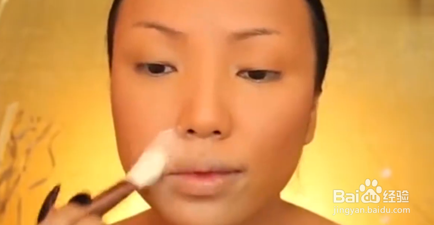 如何画出简单的面部彩绘