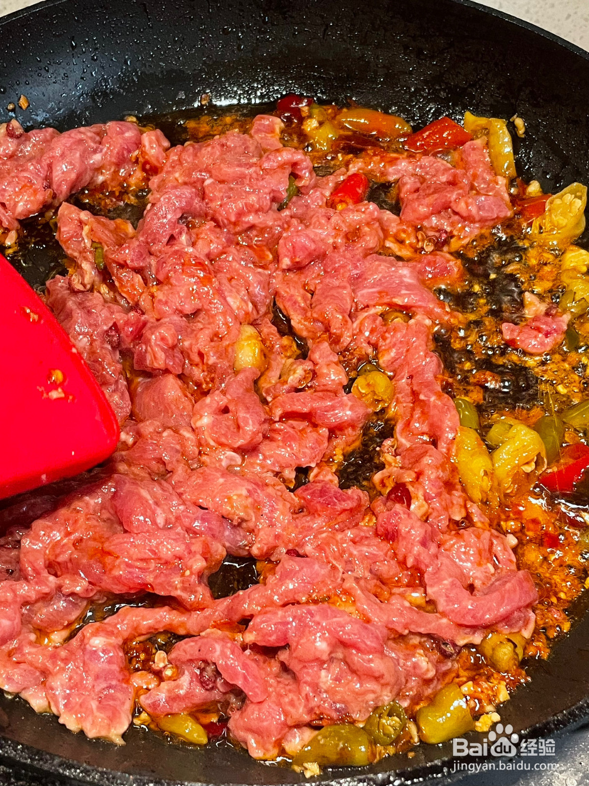 下饭泡椒牛肉丝超嫩滑版的做法