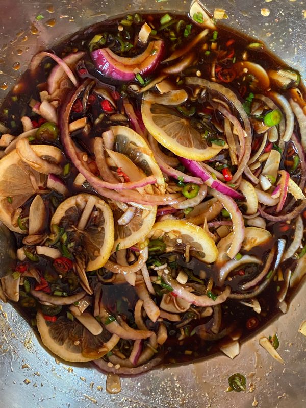 低脂下酒菜捞汁儿小海鲜