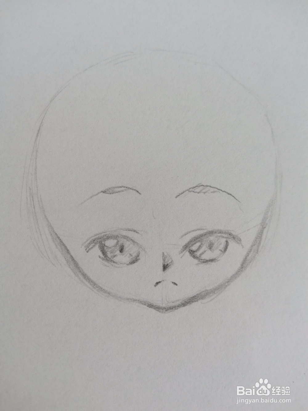 生闷气的漫画人物头部画法