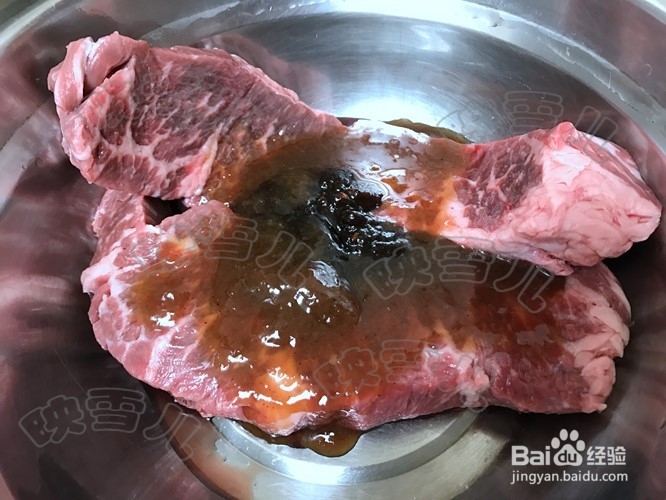 黑椒韩酱烤牛排