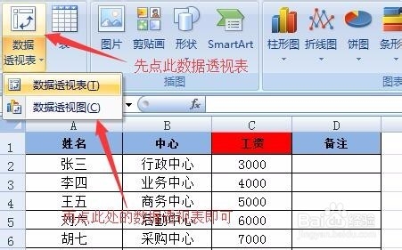 excel如何插入数据透视表excel数据透视表怎么作