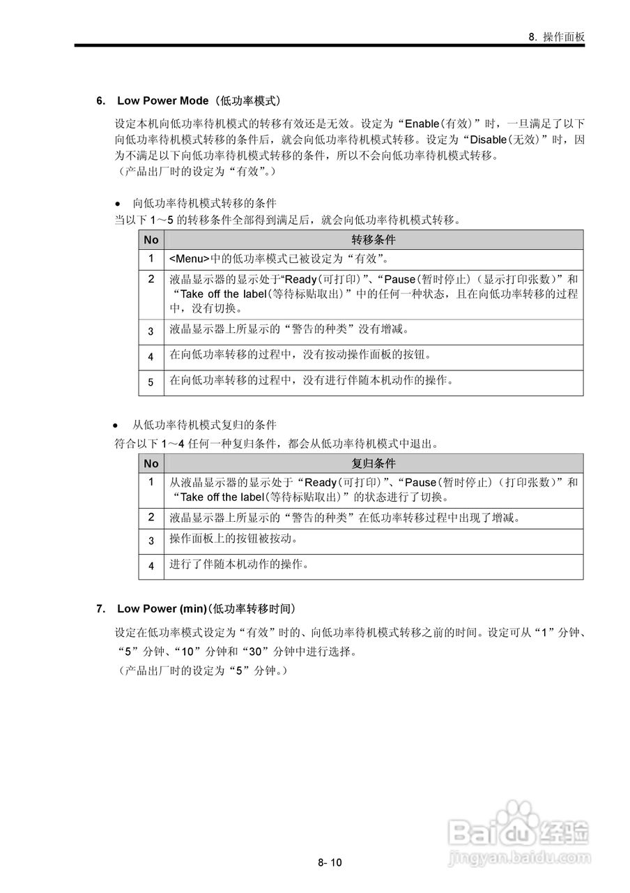 东芝 B-SX600打印机说明书:[8]