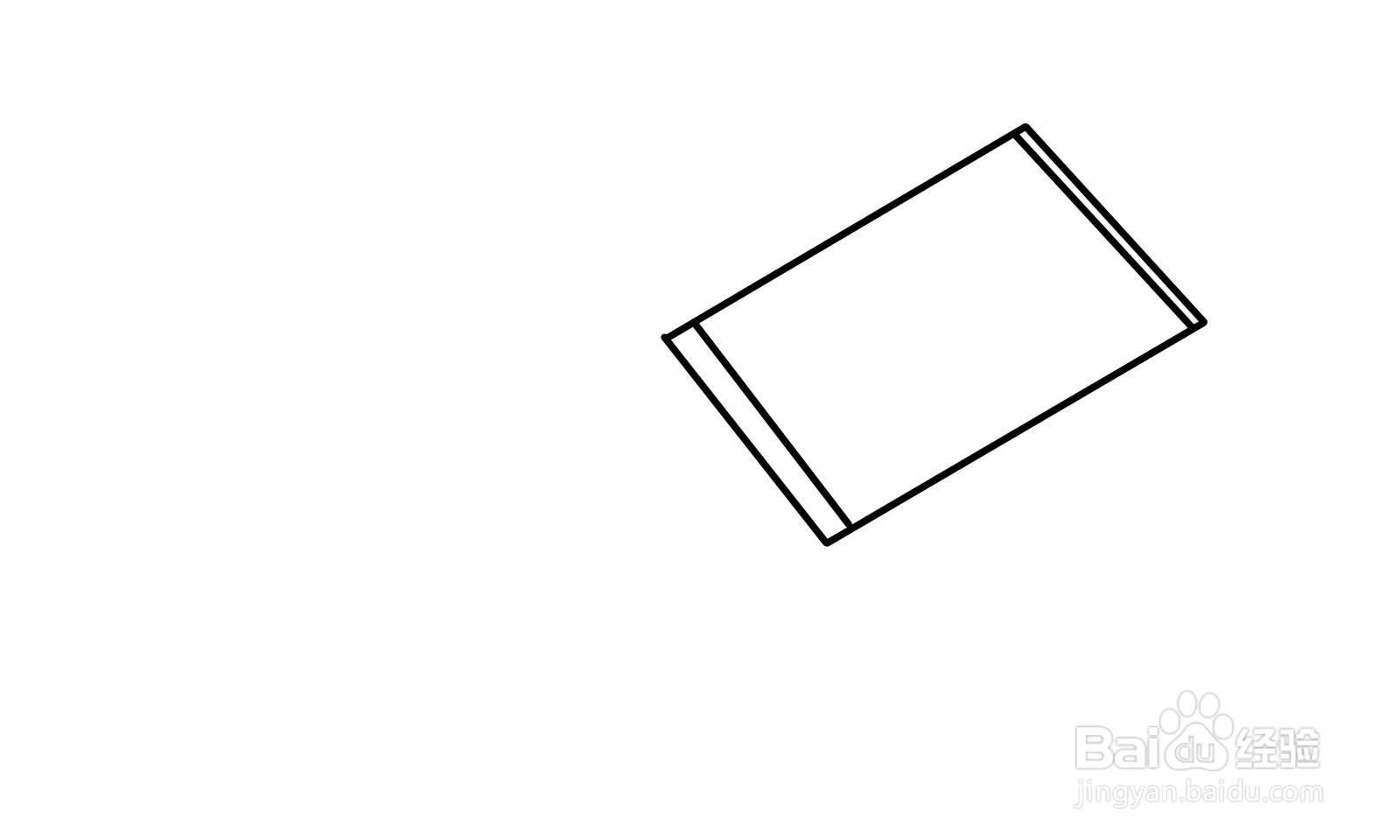 简笔画钱包怎么画？