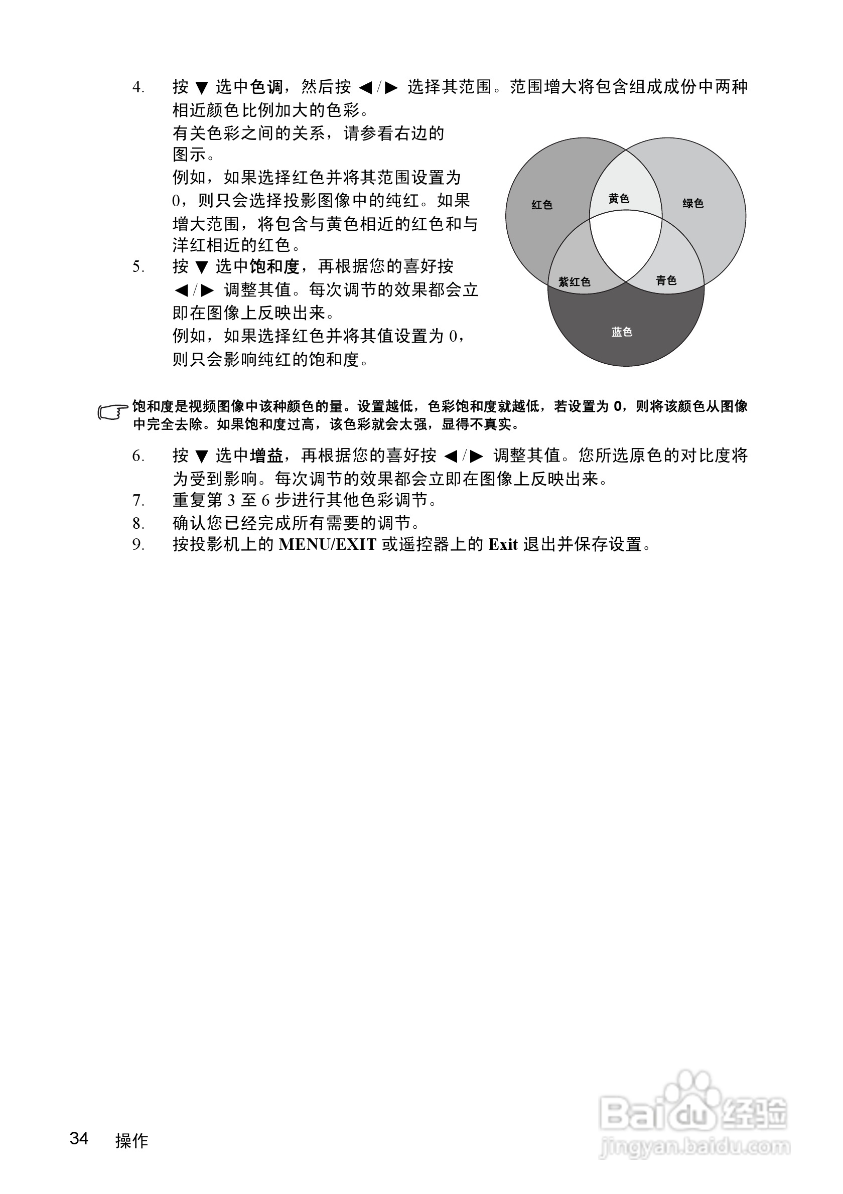 优派PJD7583w投影机使用说明书:[4]