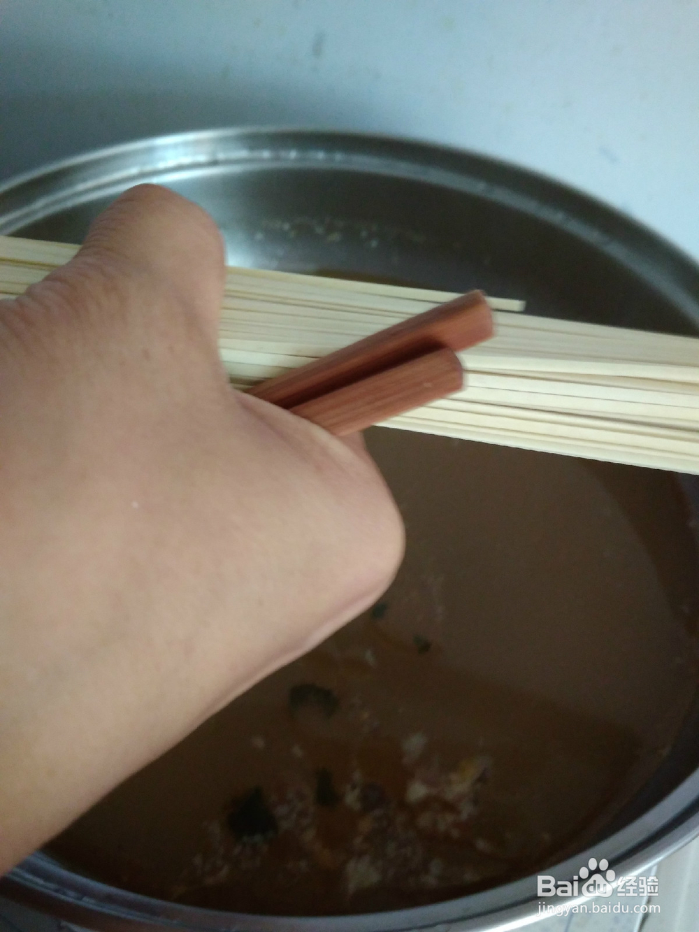 早餐羊骨汤煮挂面技巧