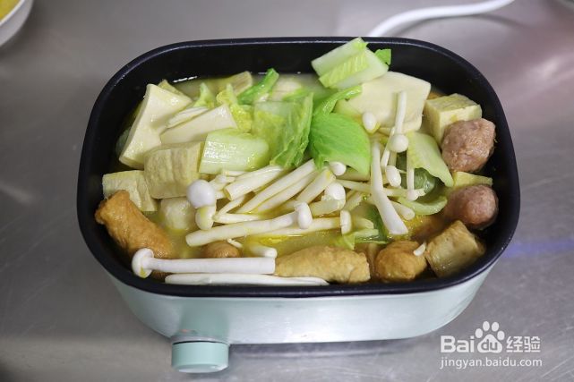 金汤白菜豆腐鱼丸的制作方法