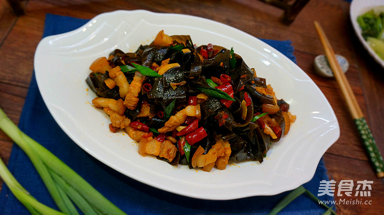 海带结烧肉的做法