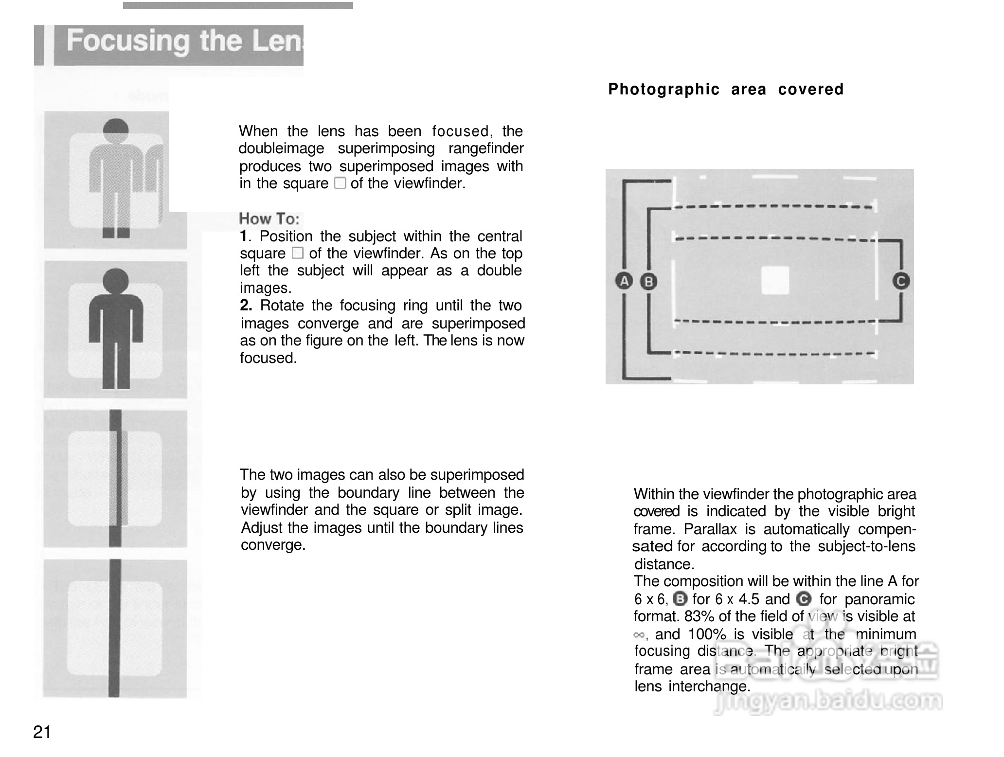 Mamiya 6MF数码相机说明书:[3]