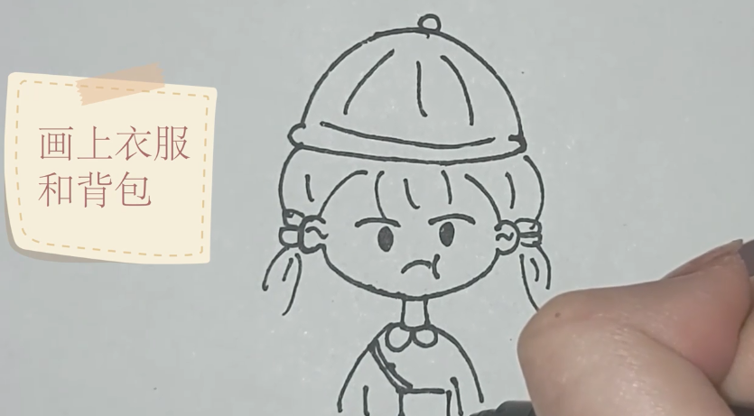 如何画樱桃小丸子简笔画？