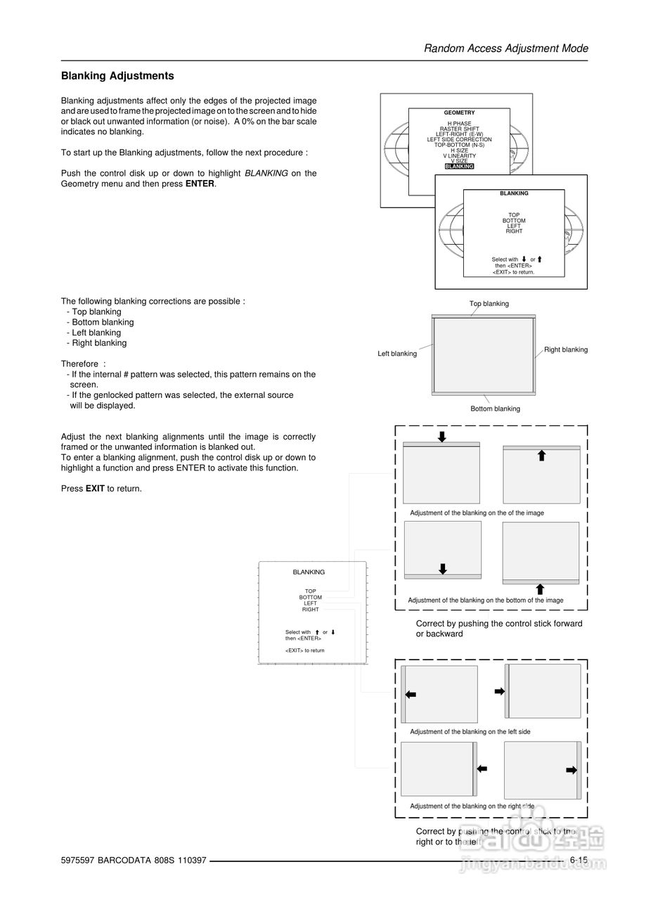 Barco巴可 DATA 808S投影机说明书:[4]