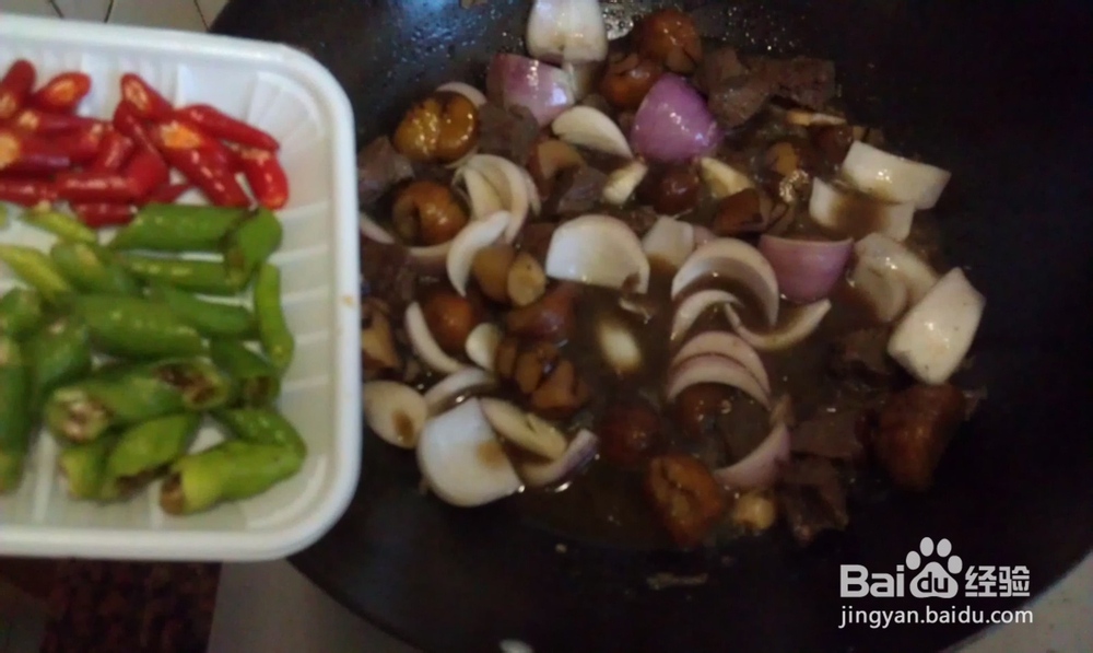 备孕期吃的菜肴板栗烧牛肉