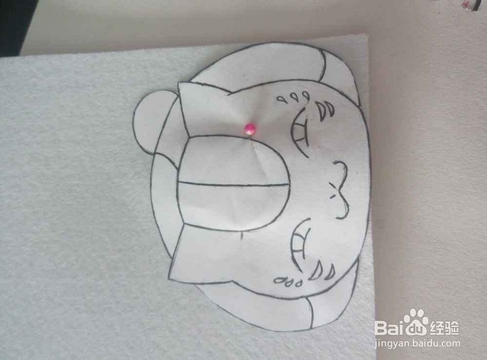 不织布夏目友人帐猫咪老师书签