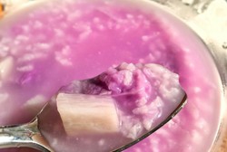 双色山药养生粥