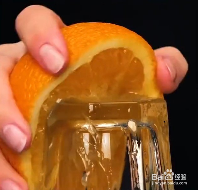 怎么手动榨橙汁
