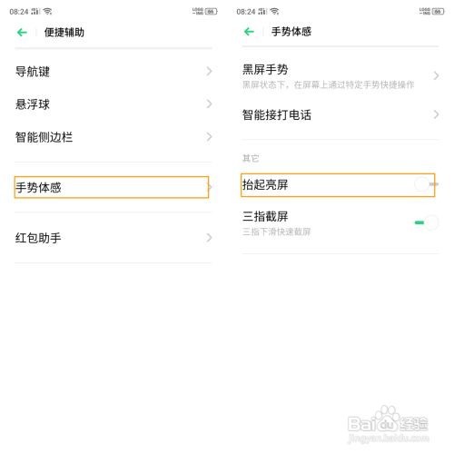 OPPO A9 抬起亮屏怎么使用