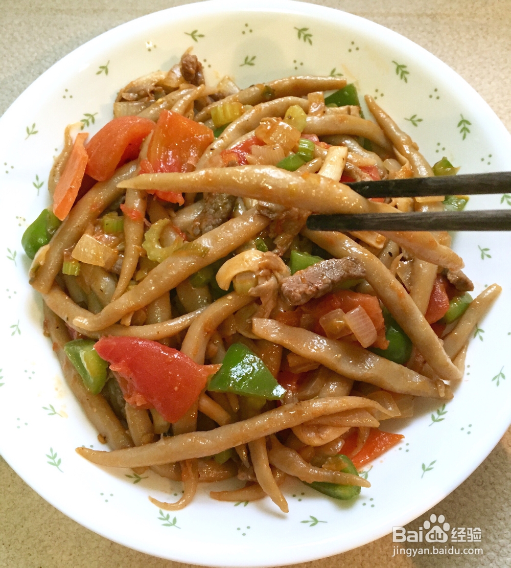 心心念念的炒莜面鱼鱼