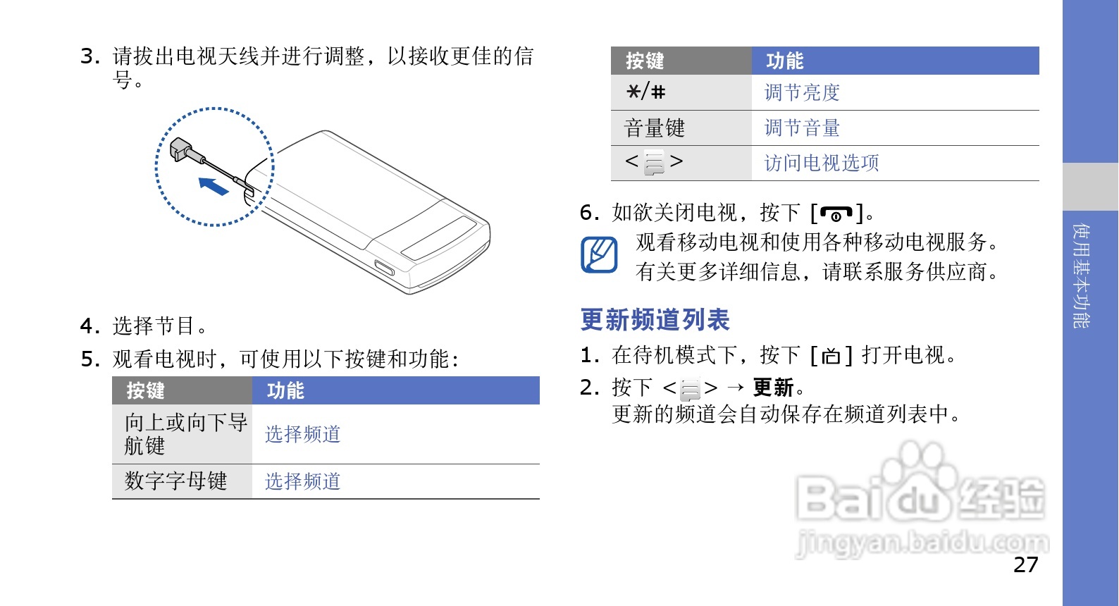 三星GT-I6320C手机使用说明书:[4]
