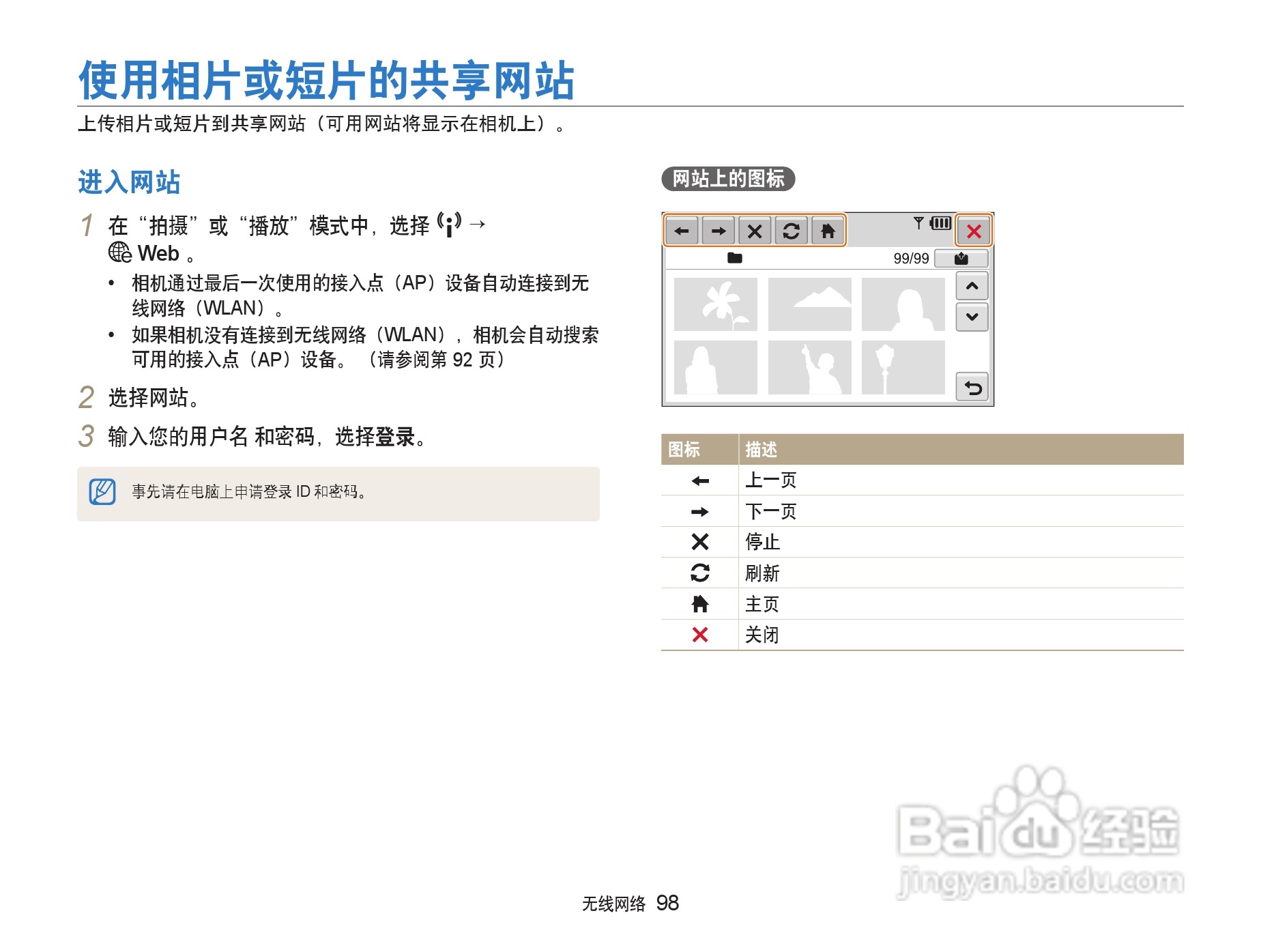三星ST80数码相机使用说明书:[10]