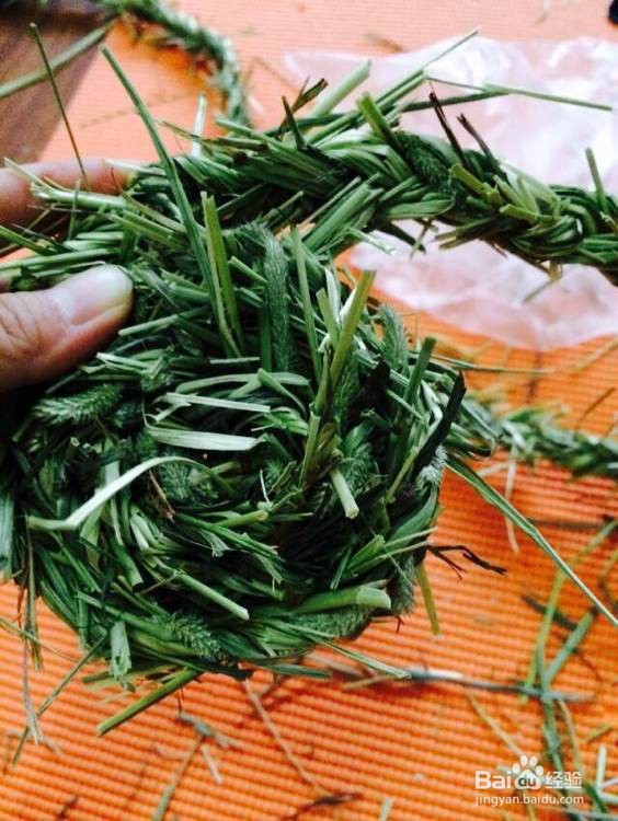 编织草窝教程