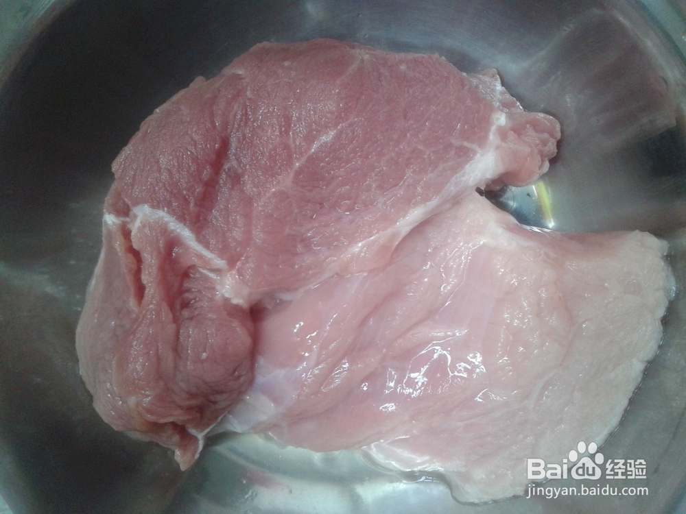 肉沫玉米红萝卜粒