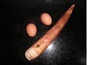 一款咸香的酸咸笋焖排骨完成。