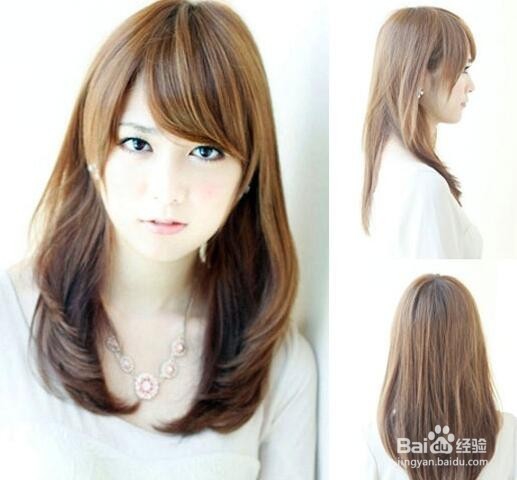 日系精致小V脸发型 紧贴时尚潮流