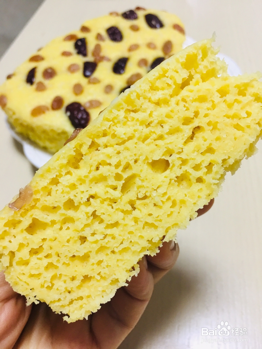 香气浓郁的无糖玉米面发糕