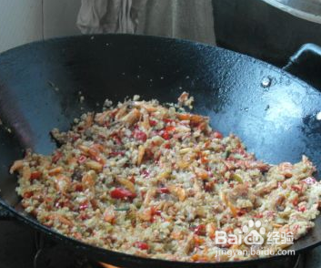 虾仁辣椒粉的做法