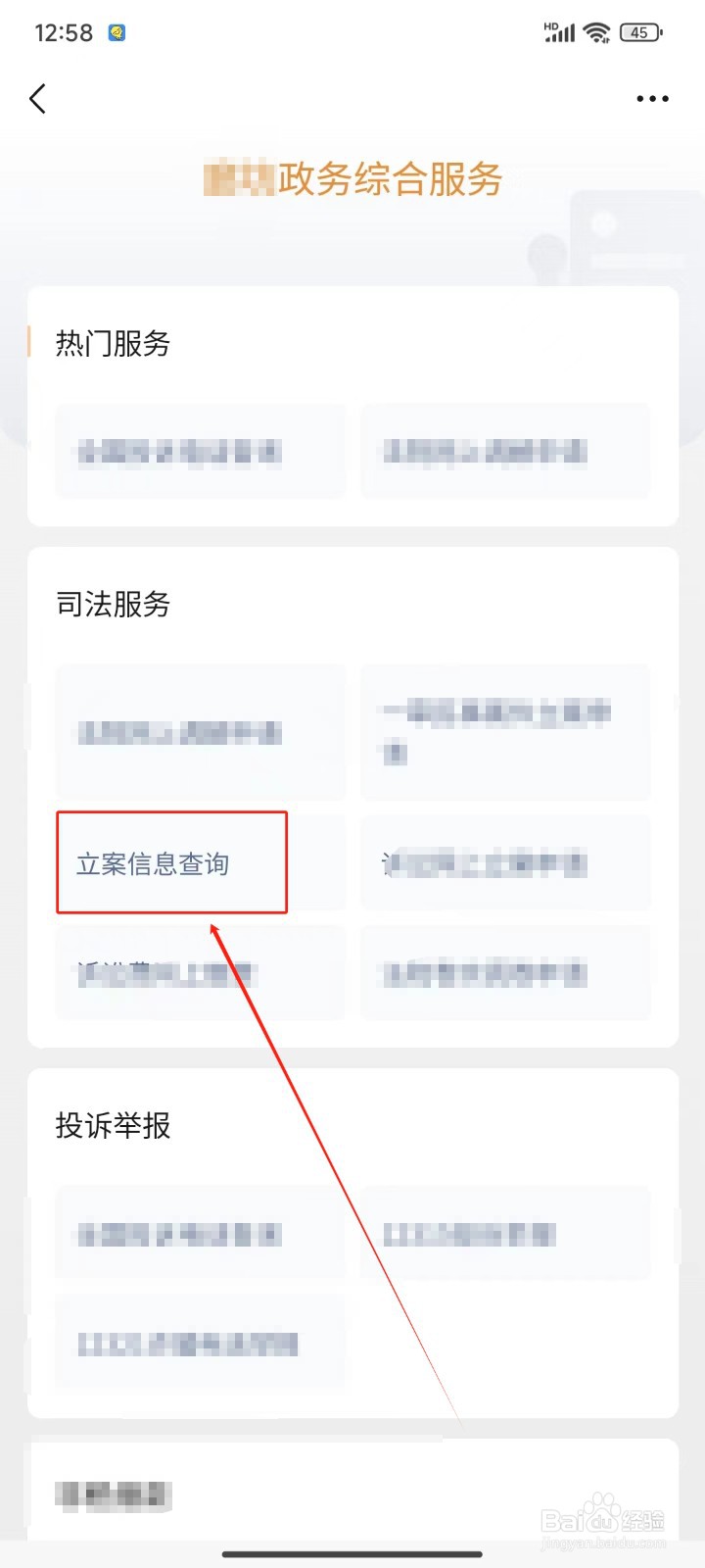 怎样查询立案信息