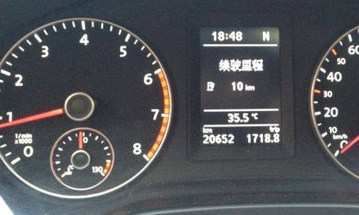 14款迈腾油加满怎么感觉油表下的超快