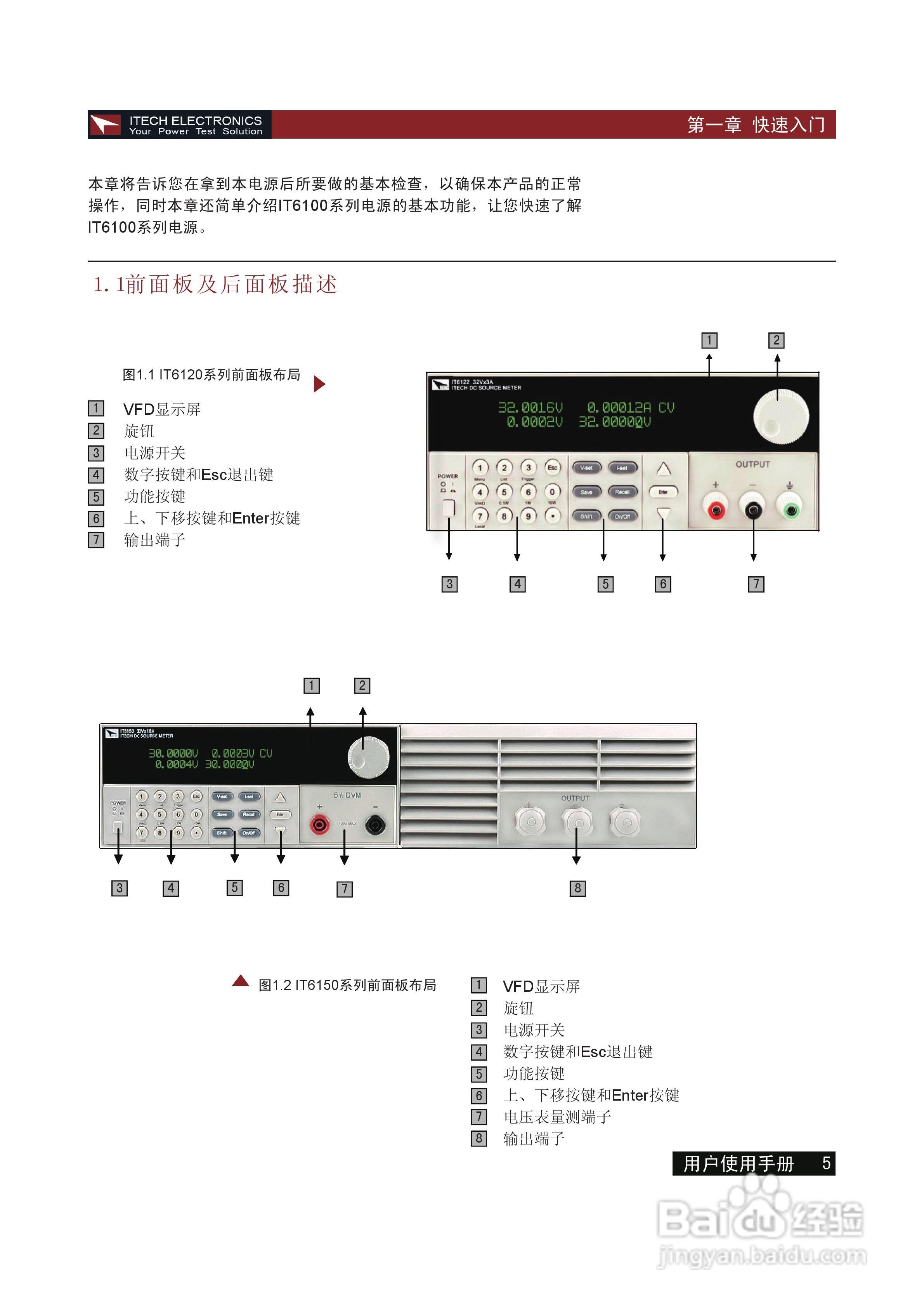 IT6120/50 系列电源用户使用手册:[1]