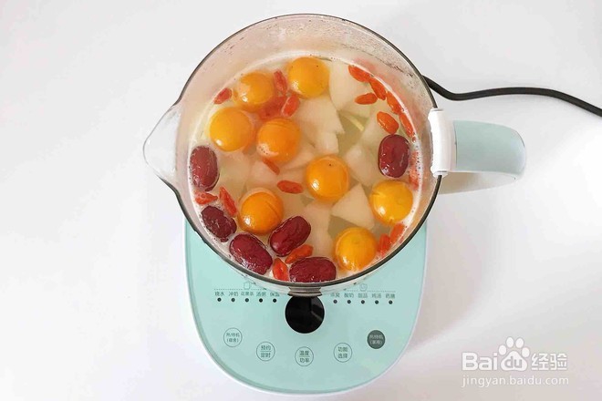 冰糖雪梨金桔饮