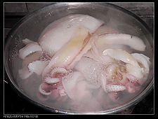 【2011菜展】年菜之二鲜香的------目鱼大烤