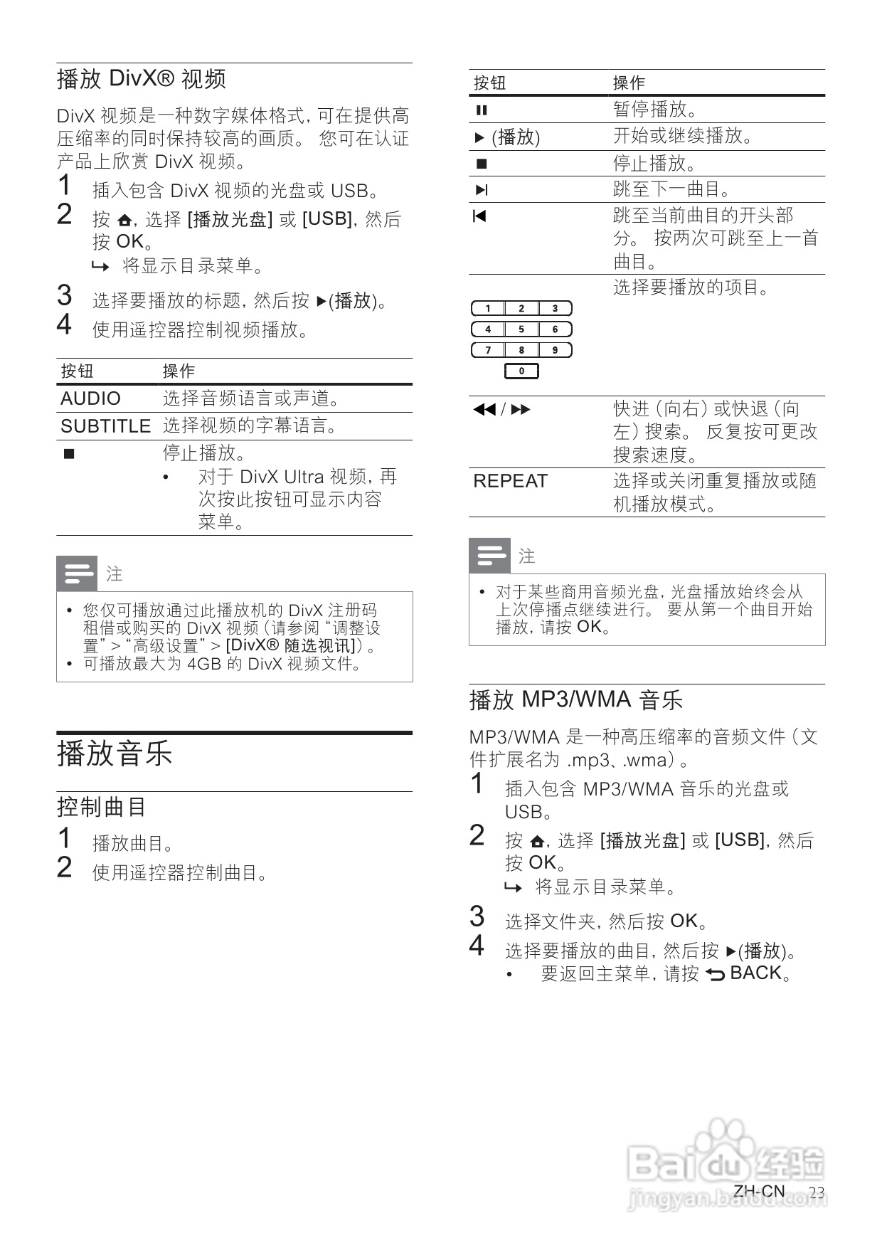 飞利浦HTS7540/93家庭影院使用说明书:[2]