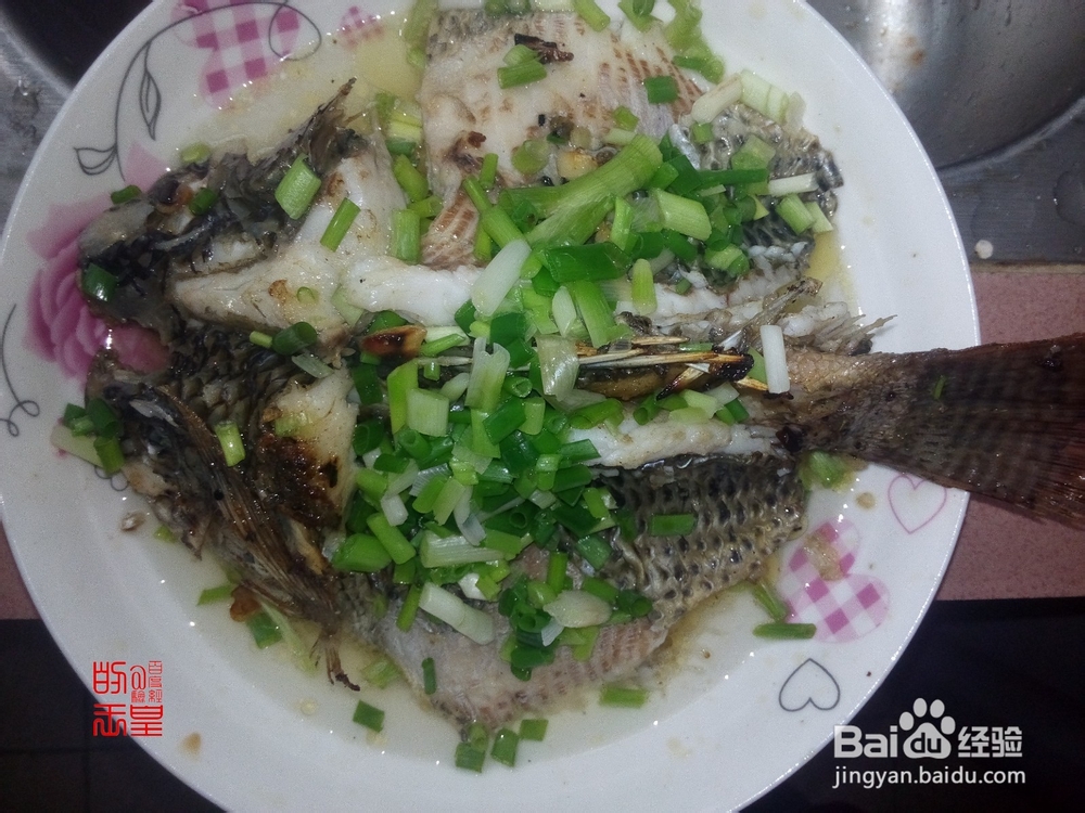不懂做饭的人都可以做的：[18]葱浇香煎福寿鱼