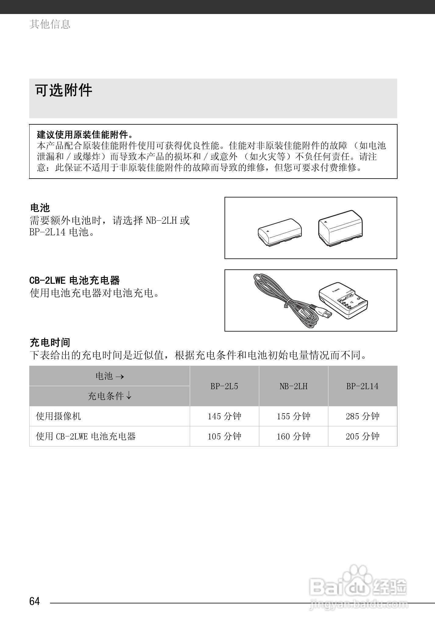 佳能MD245数码摄像机使用说明书:[7]