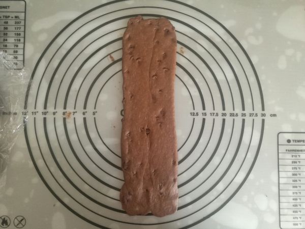 可可巧克力豆吐司