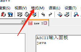 Win版Notepad如何设置为中文字符集