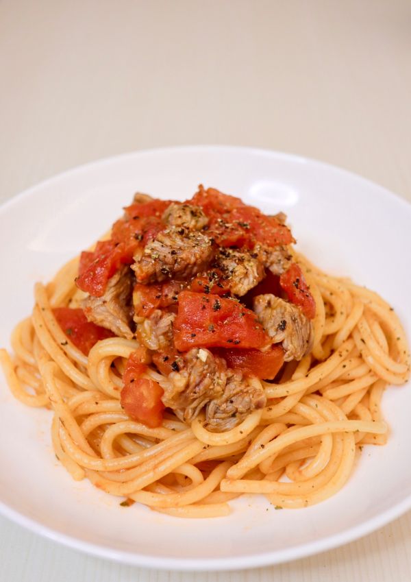 懒人减脂番茄牛肉意大利面