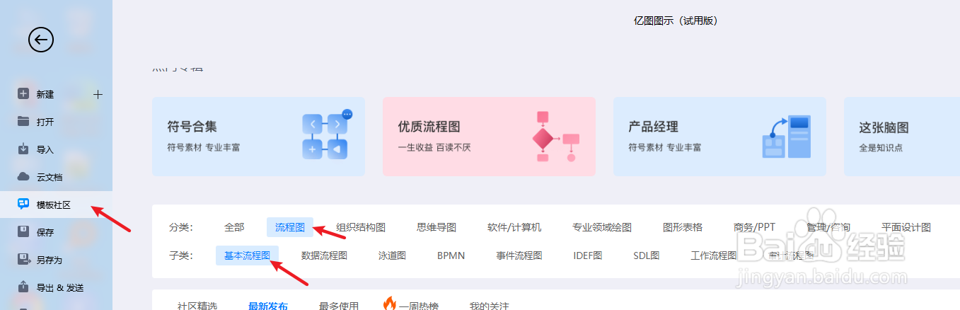 亿图图示如何绘制一份“医疗器械备案流程图”