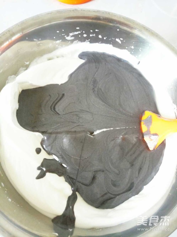 煤球蛋糕的做法