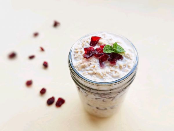 蔓越莓隔夜燕麦