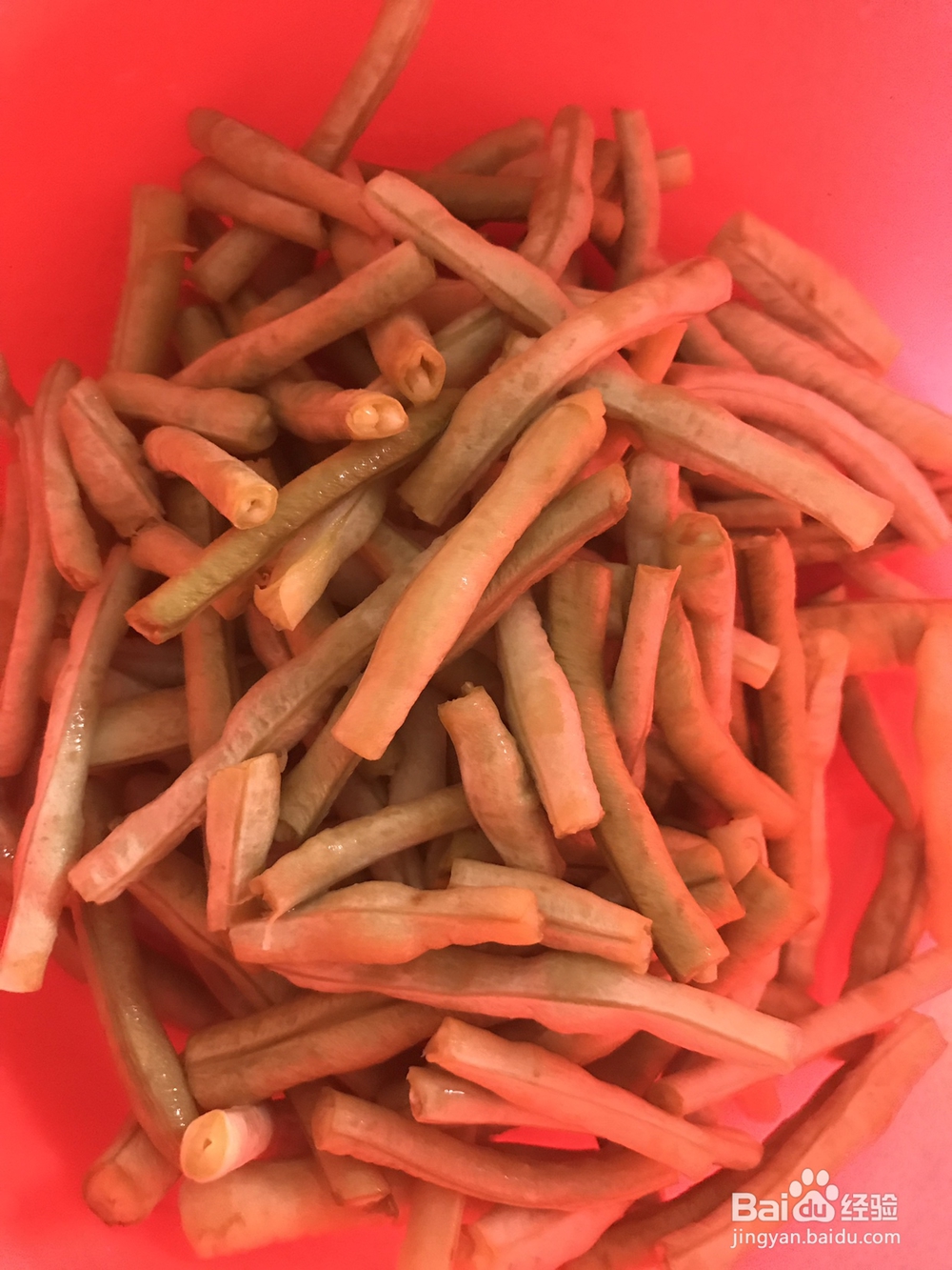 赞不绝口的酸豆角