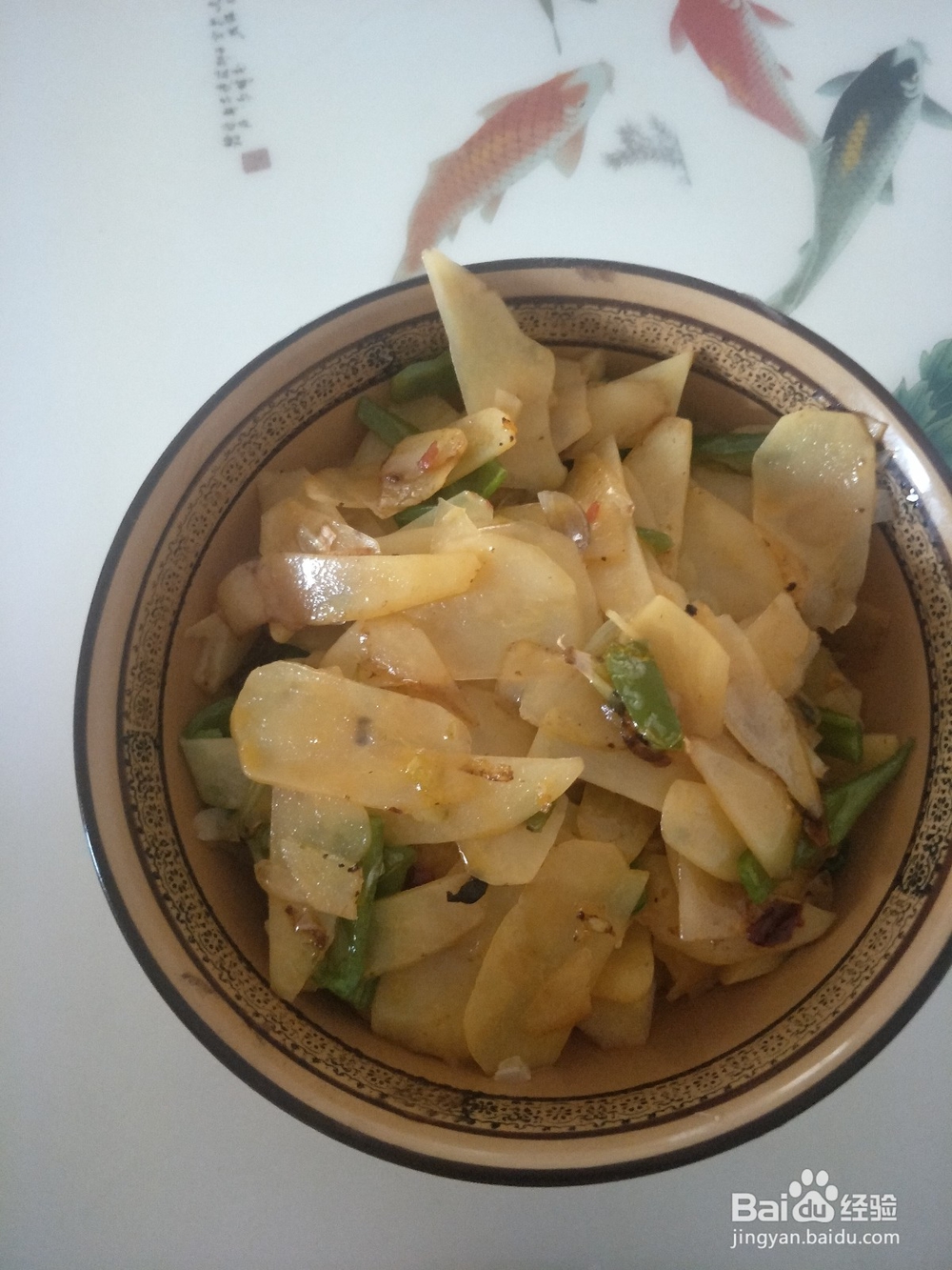 青椒炒土豆片的做法?