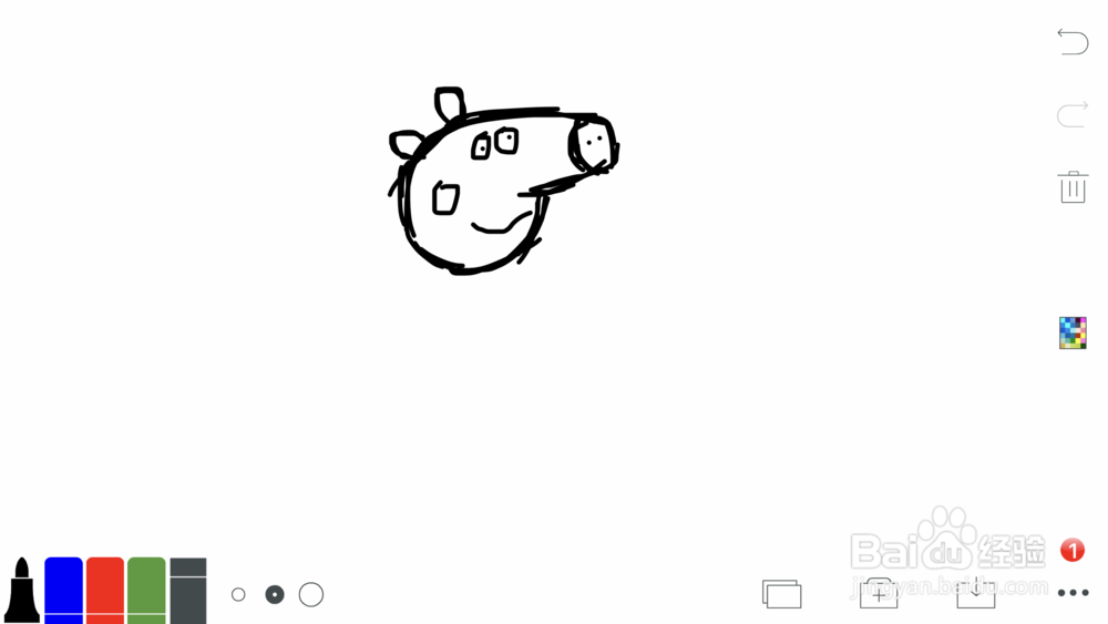 简笔画小猪佩奇