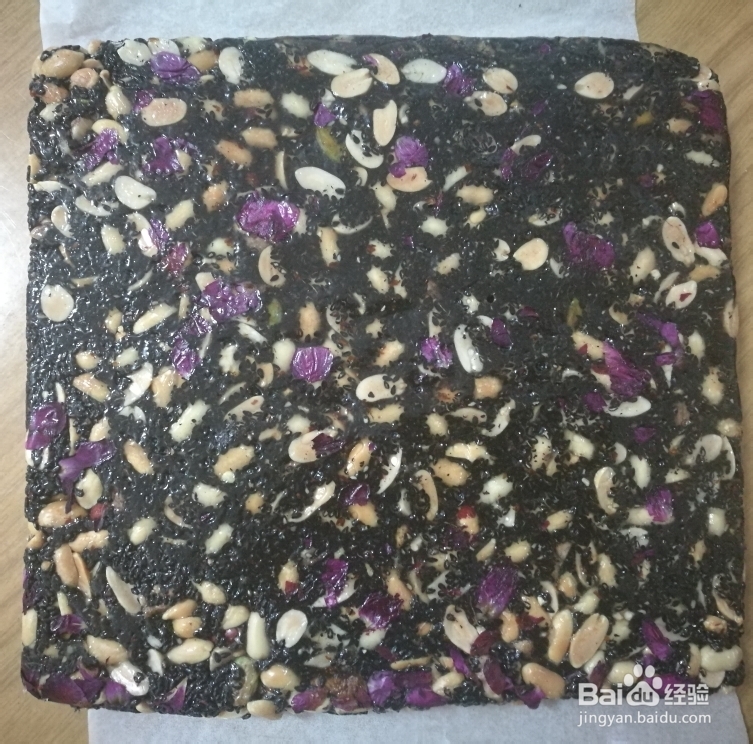 一次就学会的花生核桃开心果芝麻糖