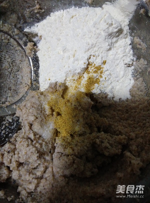 素丸子焖青菜