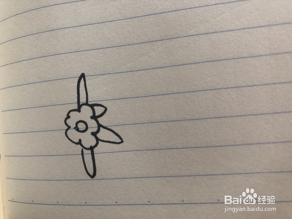 教你画出超简单的花篮