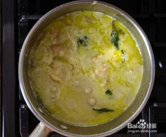 如何制作绿咖喱鸡